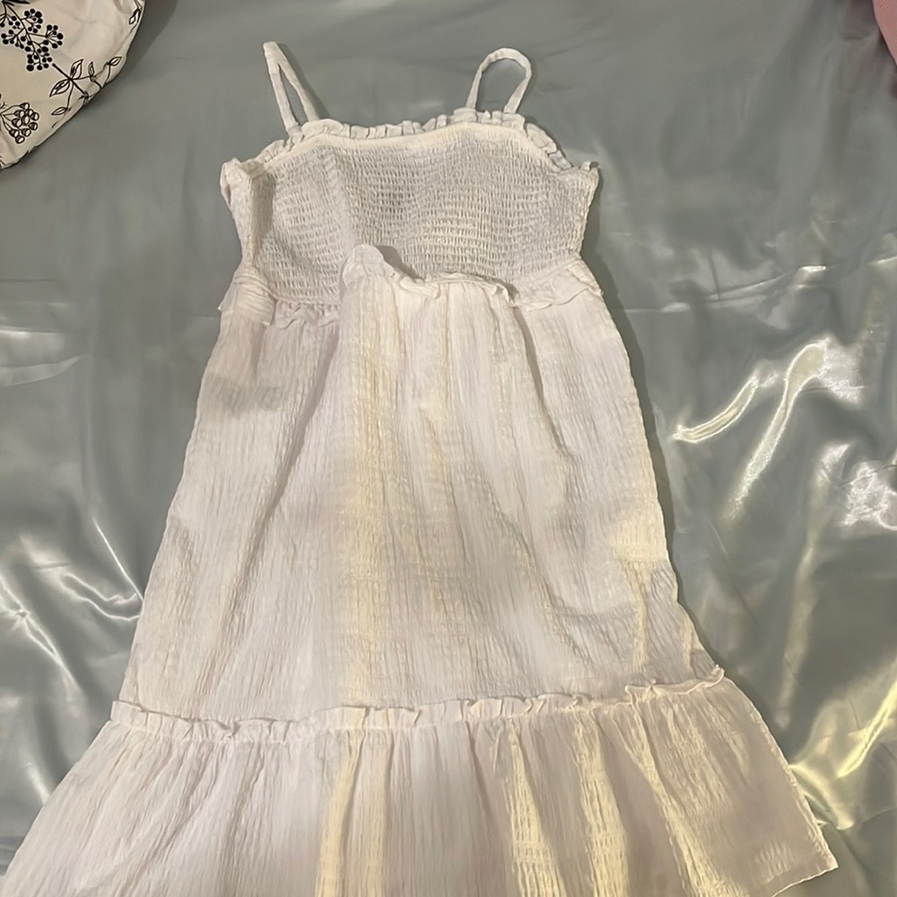 white sun dress